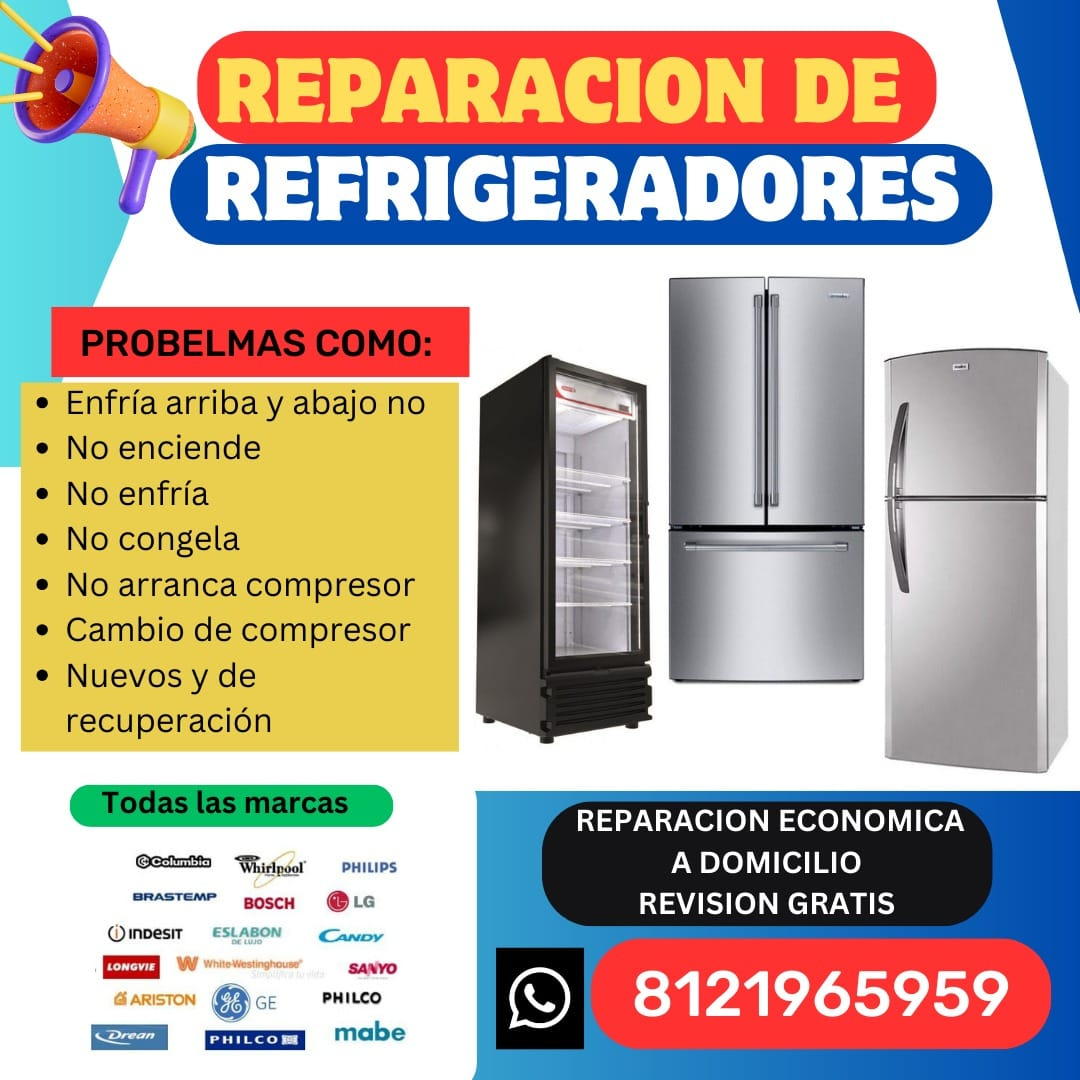 Reparación de refrigeradores